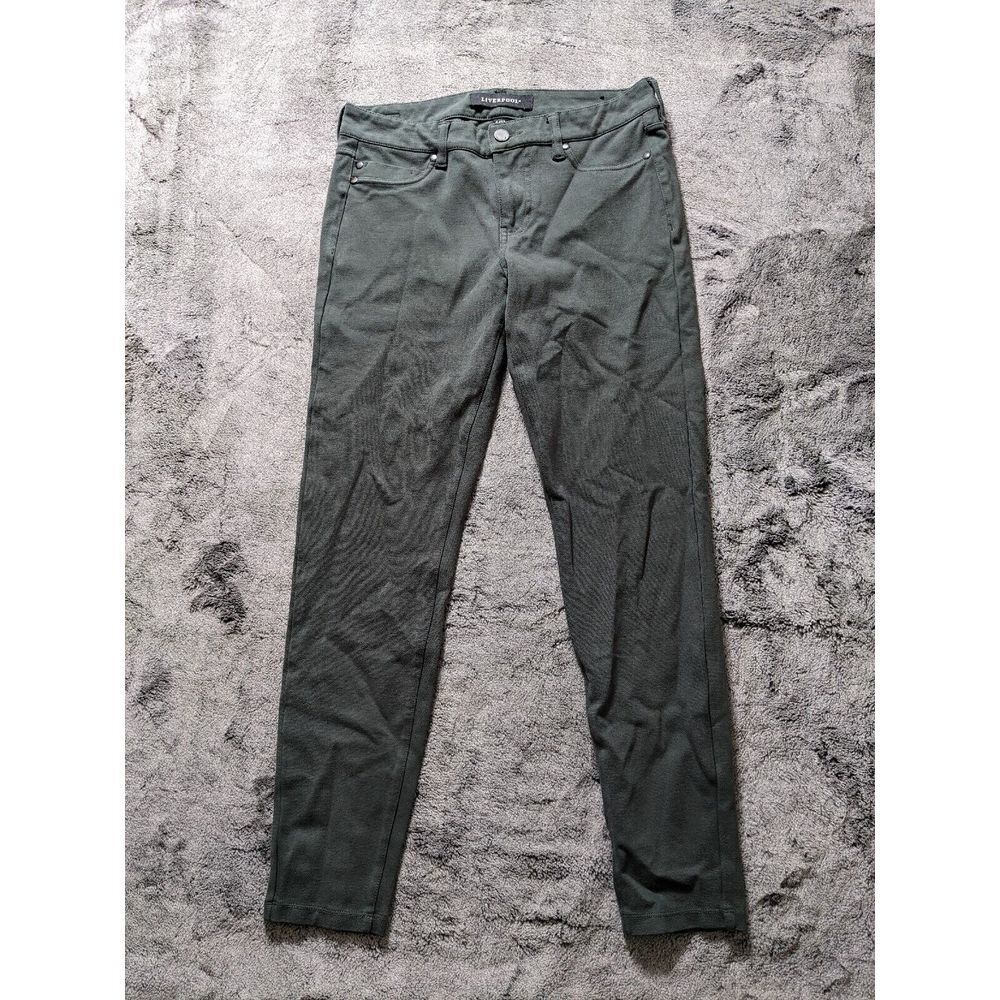 Liverpool Skinny Pants Women's Size 4/27 Green